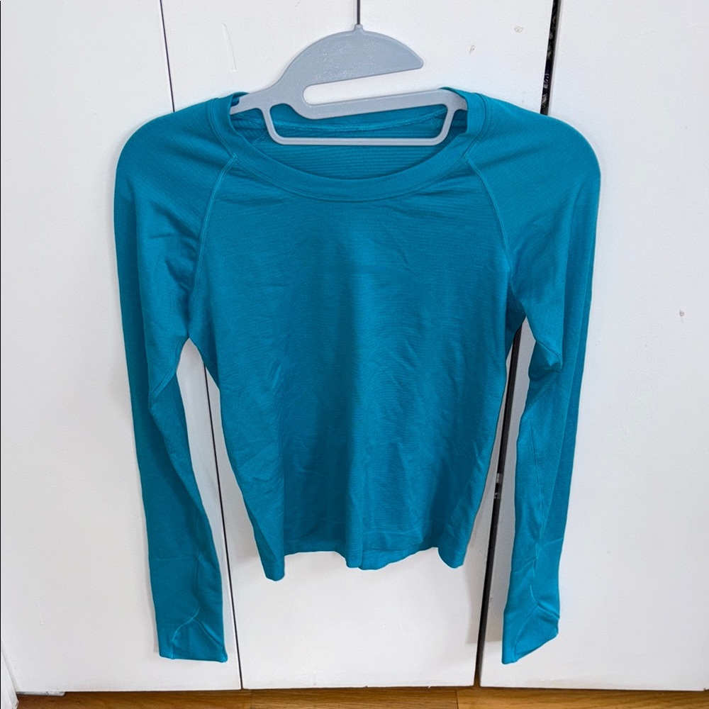 Lululemon Swiftly Long Sleeve waist length Top 4